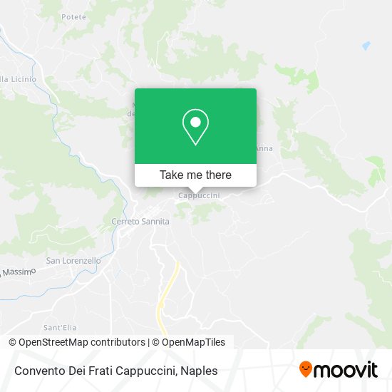 Convento Dei Frati Cappuccini map