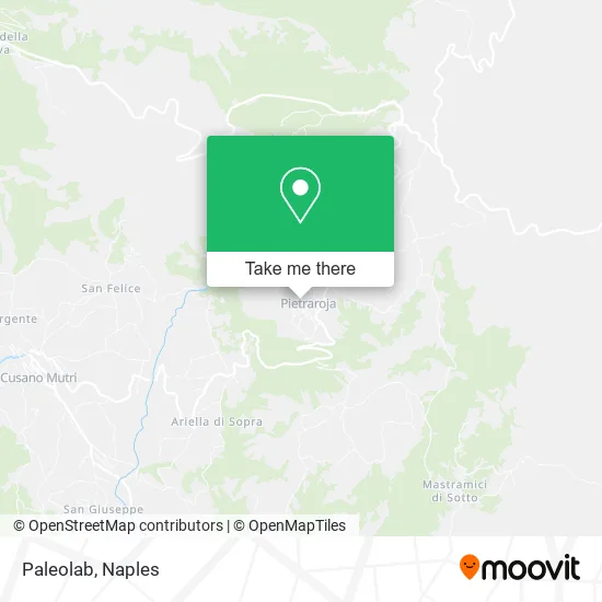 Paleolab map