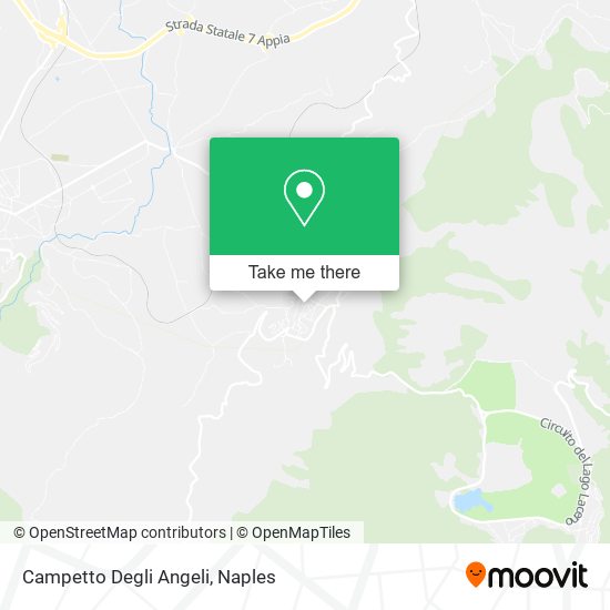 Campetto Degli Angeli map