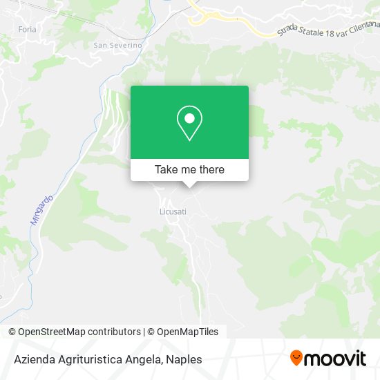 Azienda Agrituristica Angela map
