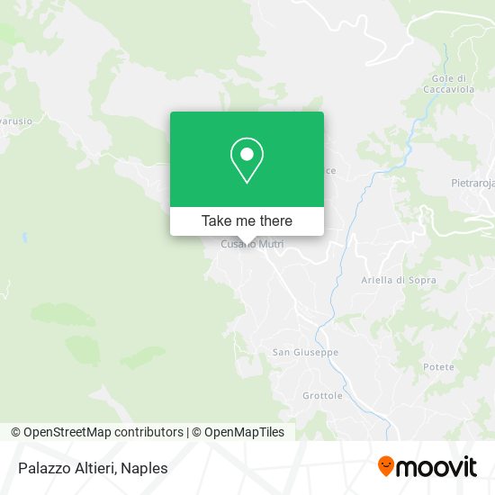 Palazzo Altieri map