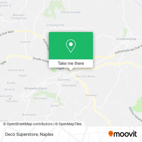 Decò Superstore map