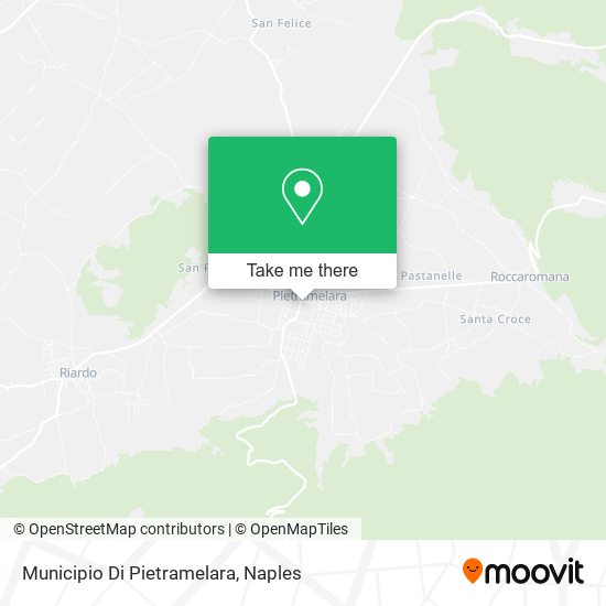 Municipio Di Pietramelara map