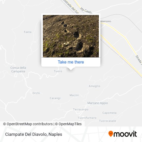 Ciampate Del Diavolo map