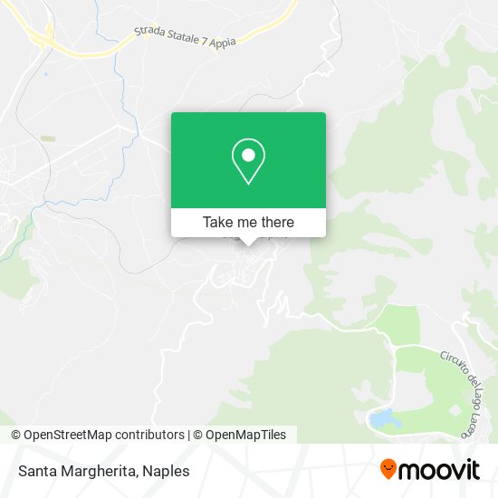 Santa Margherita map