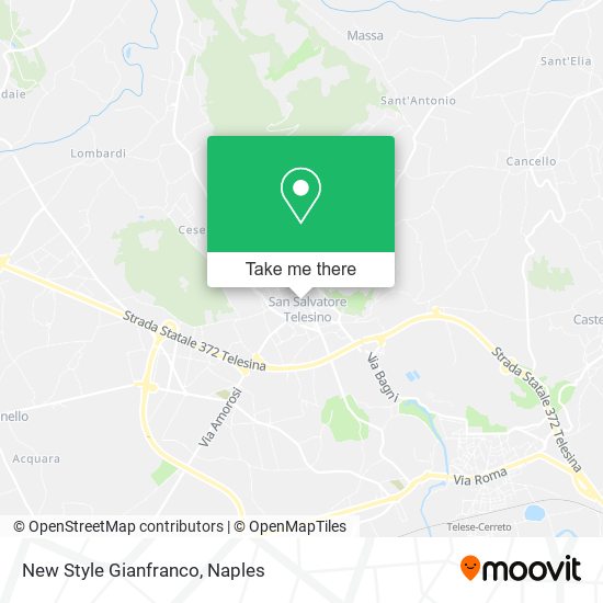New Style Gianfranco map