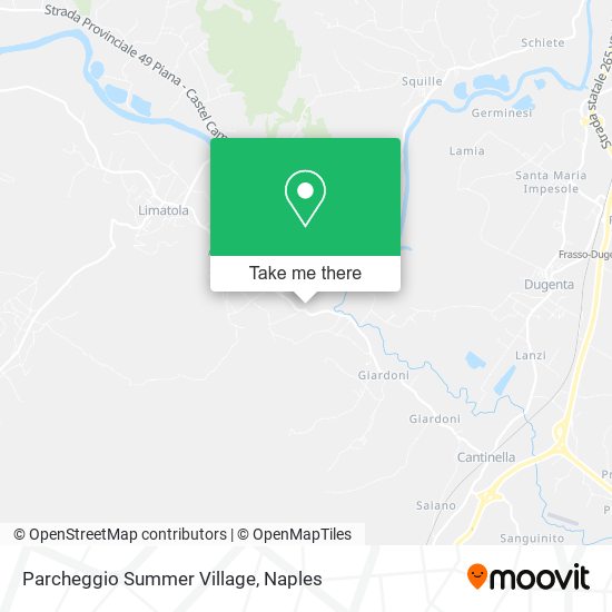 Parcheggio Summer Village map