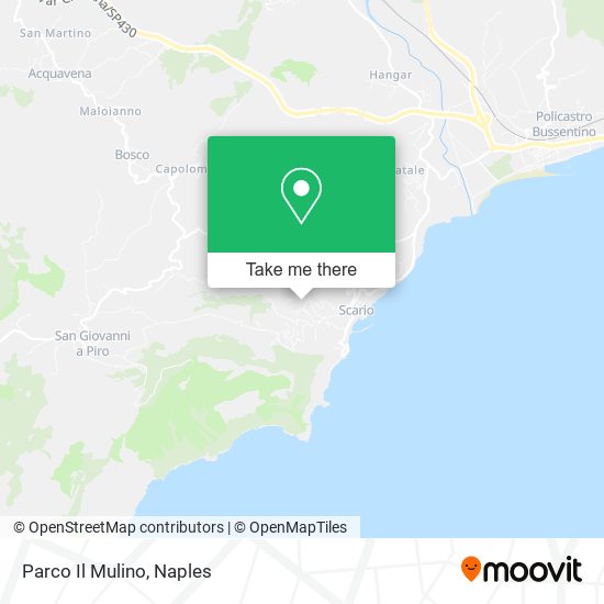 Parco Il Mulino map
