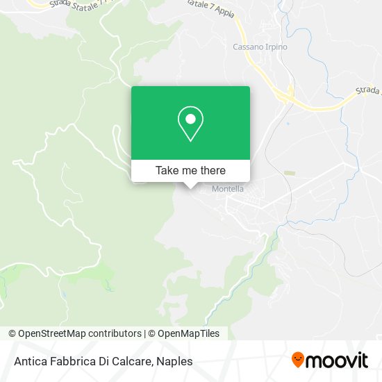 Antica Fabbrica Di Calcare map
