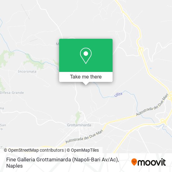Fine Galleria Grottaminarda (Napoli-Bari Av / Ac) map