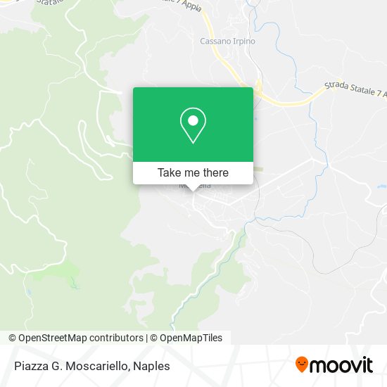 Piazza G. Moscariello map