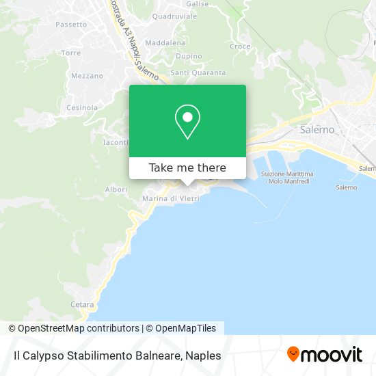 Il Calypso Stabilimento Balneare map