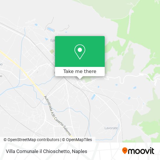 Villa Comunale il Chioschetto map