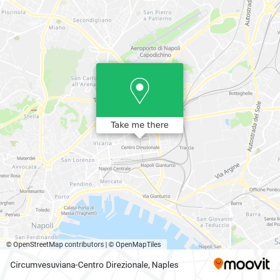 Circumvesuviana-Centro Direzionale map