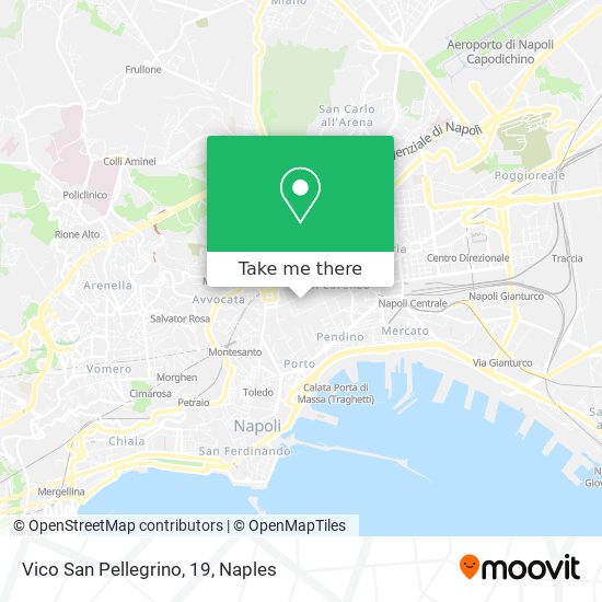 Vico San Pellegrino, 19 map