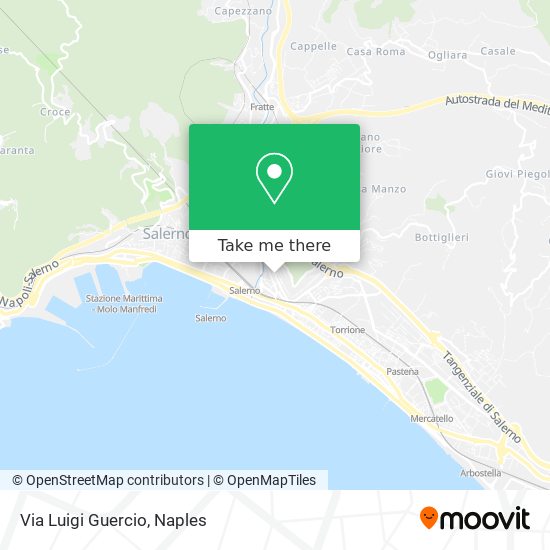 Via Luigi Guercio map