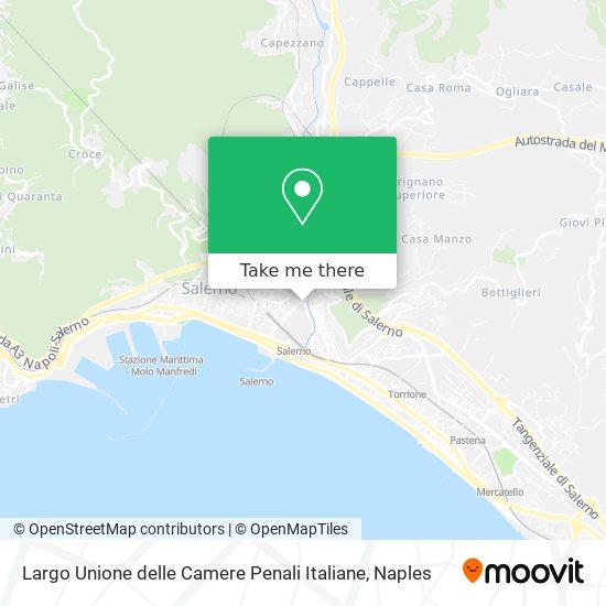 Largo Unione delle Camere Penali Italiane map