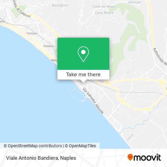 Viale Antonio Bandiera map
