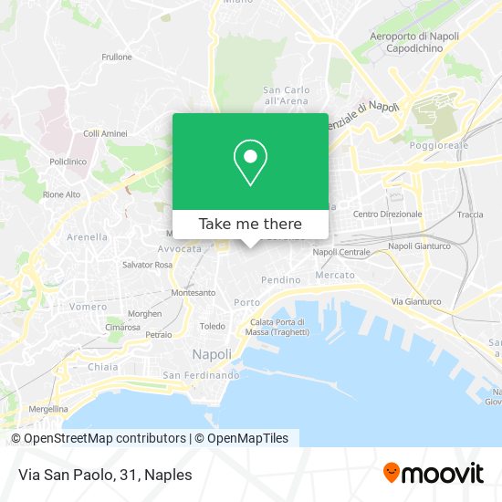 Via San Paolo, 31 map