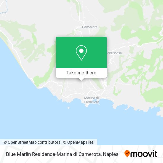 Blue Marlin Residence-Marina di Camerota map