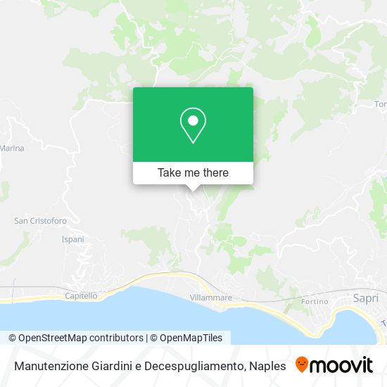 Manutenzione Giardini e Decespugliamento map