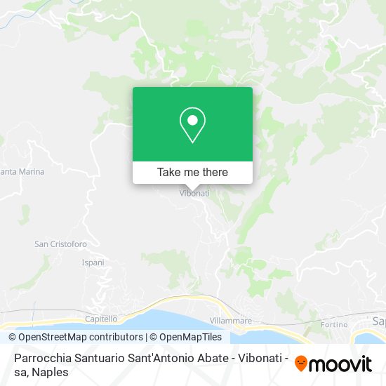Parrocchia Santuario Sant'Antonio Abate - Vibonati - sa map