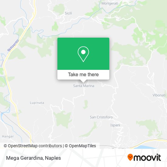 Mega Gerardina map