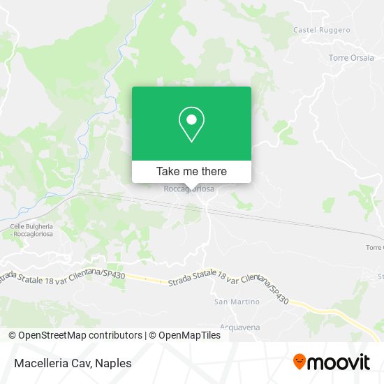 Macelleria Cav map