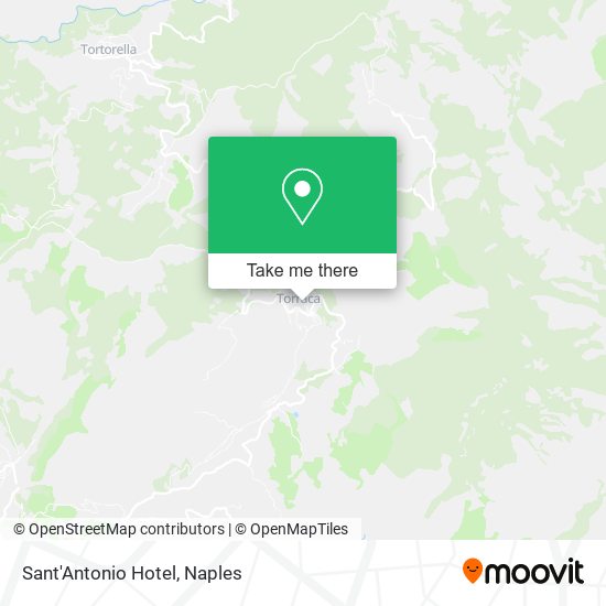 Sant'Antonio Hotel map