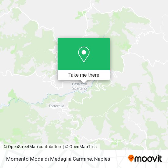 Momento Moda di Medaglia Carmine map