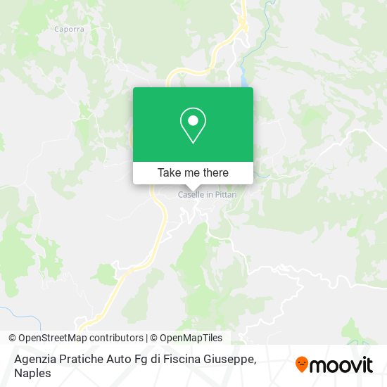 Agenzia Pratiche Auto Fg di Fiscina Giuseppe map