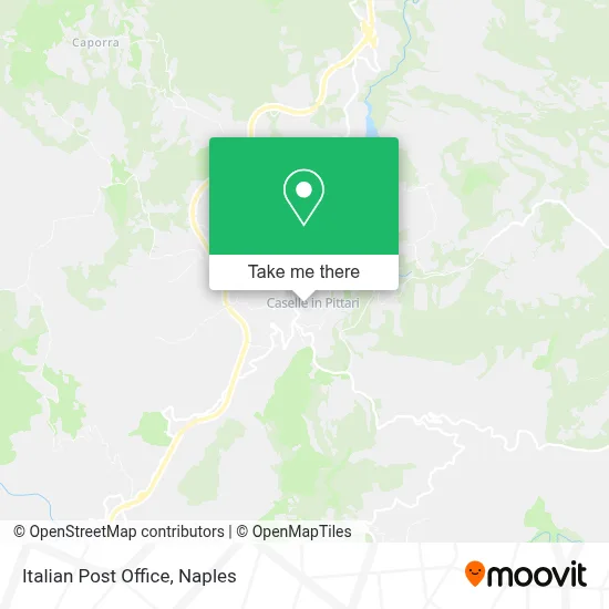 Italian Post Office map
