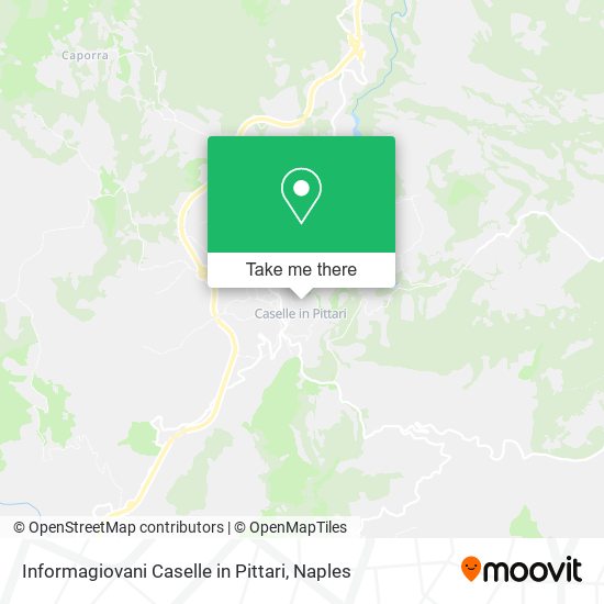Informagiovani Caselle in Pittari map