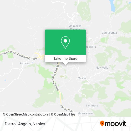 Dietro l'Angolo map