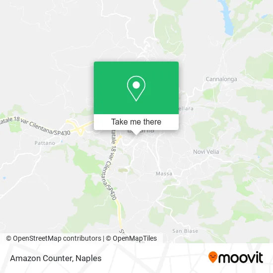 Amazon Counter map