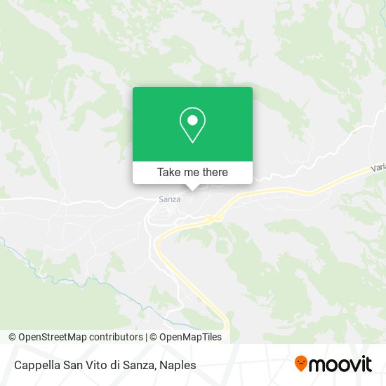 Cappella San Vito di Sanza map