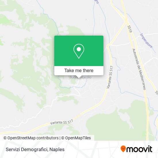 Servizi Demografici map