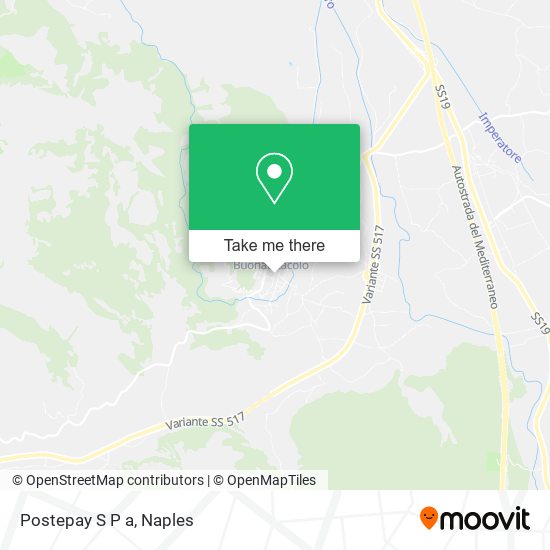 Postepay S P a map