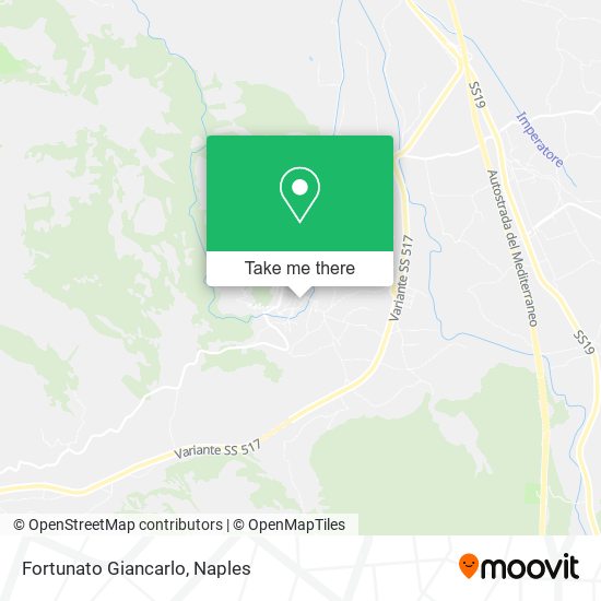 Fortunato Giancarlo map