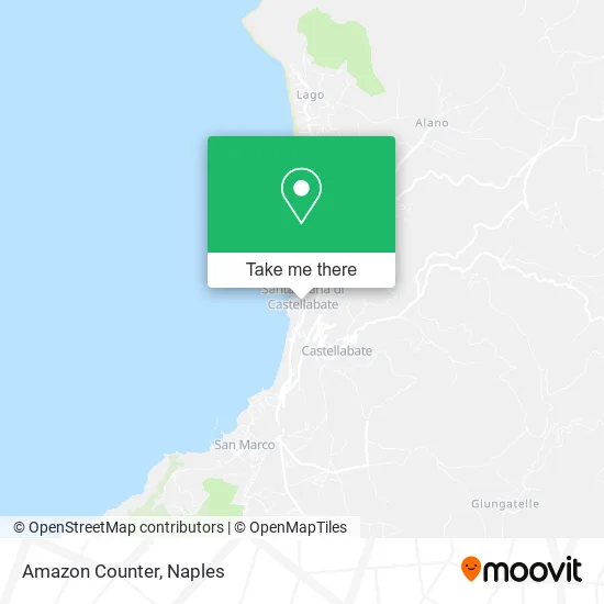 Amazon Counter map