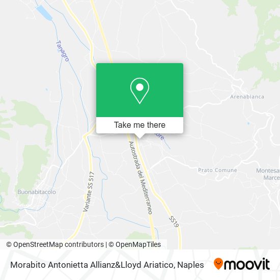 Morabito Antonietta Allianz&Lloyd Ariatico map