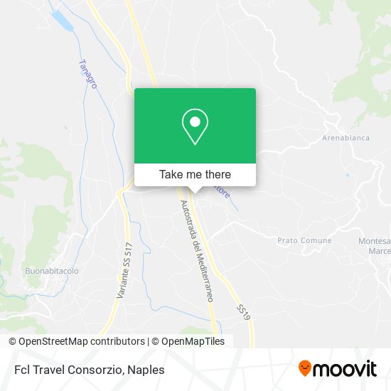Fcl Travel Consorzio map