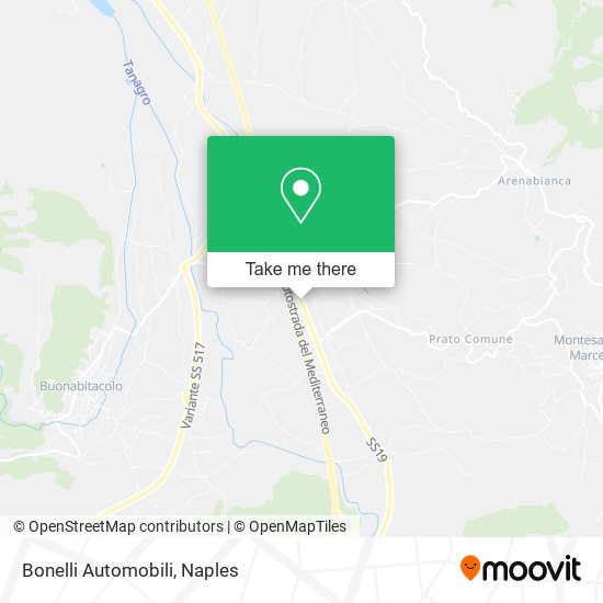 Bonelli Automobili map
