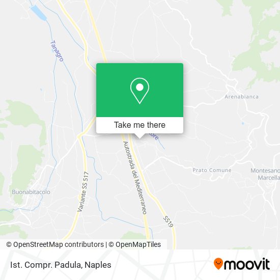 Ist. Compr. Padula map