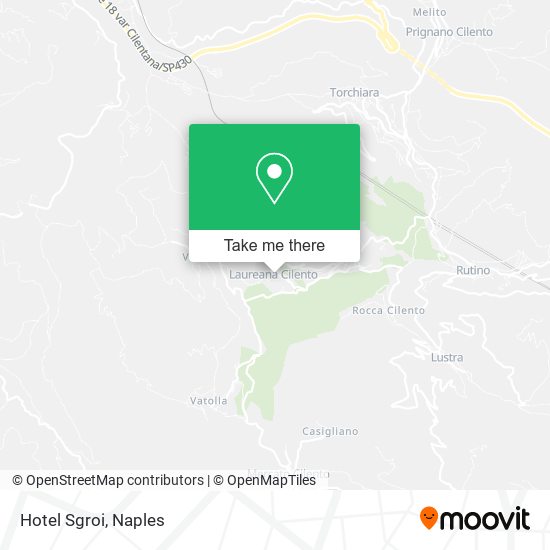 Hotel Sgroi map