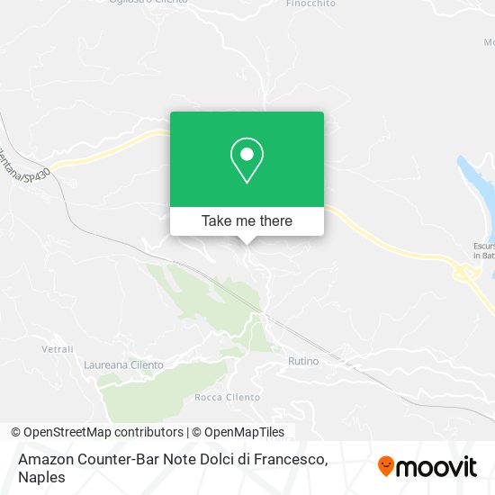 Amazon Counter-Bar Note Dolci di Francesco map