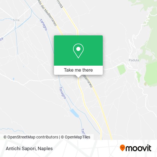 Antichi Sapori map