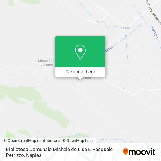 Biblioteca Comunale Michele de Lisa E Pasquale Petrizzo map