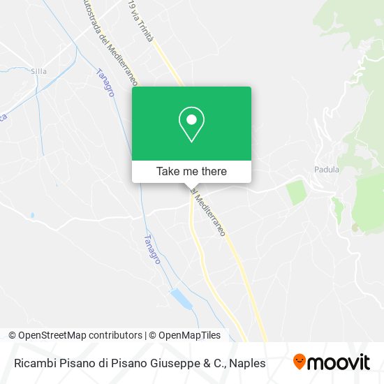 Ricambi Pisano di Pisano Giuseppe & C. map