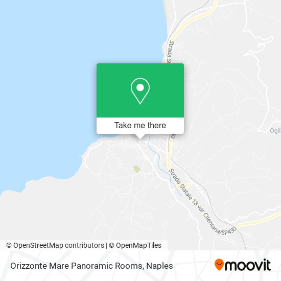Orizzonte Mare Panoramic Rooms map